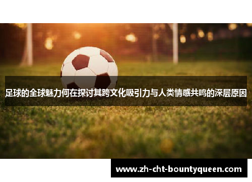 足球的全球魅力何在探讨其跨文化吸引力与人类情感共鸣的深层原因